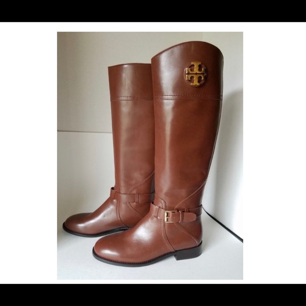 Tory Burch Almond Riding Boots